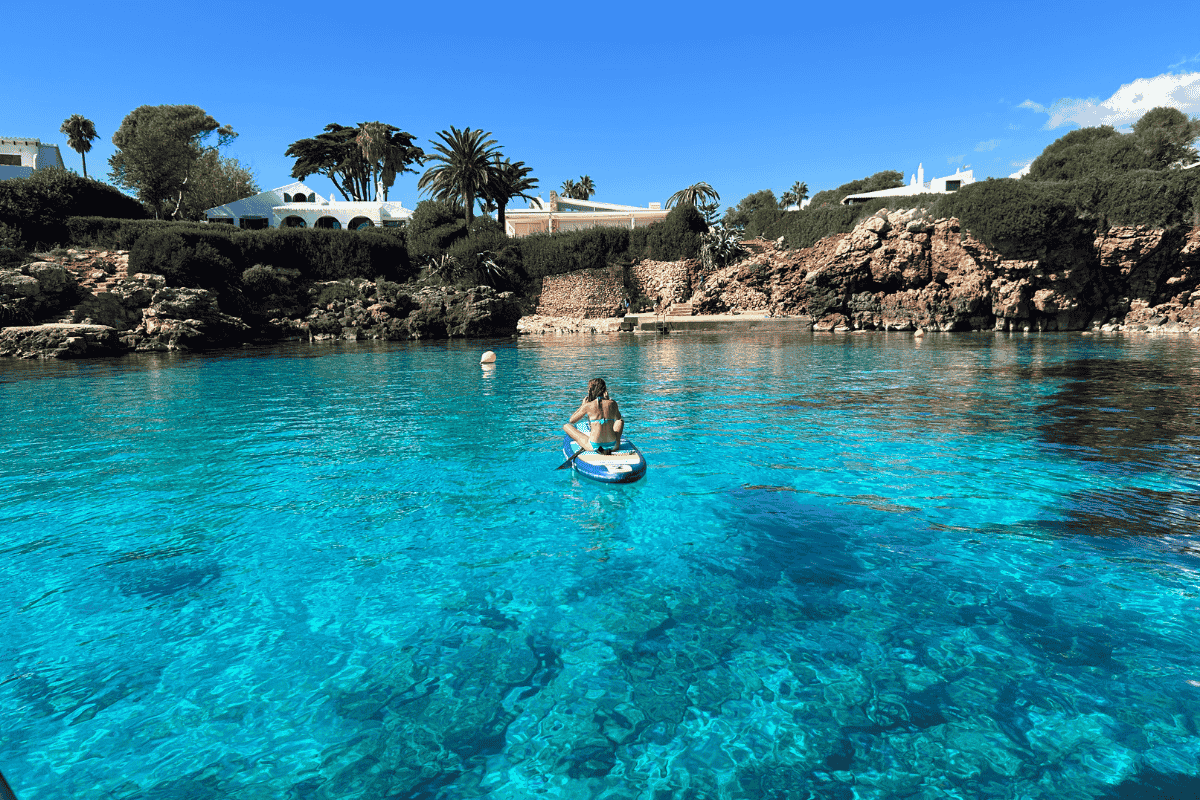 calo blanc menorca